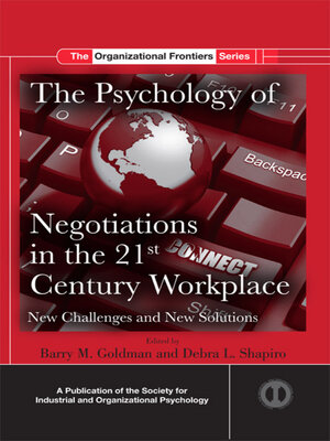 cover image of The Psychology of Negotiations in the 21st Century Workplace